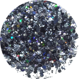 H. Gunmetal Diamondz Glitter