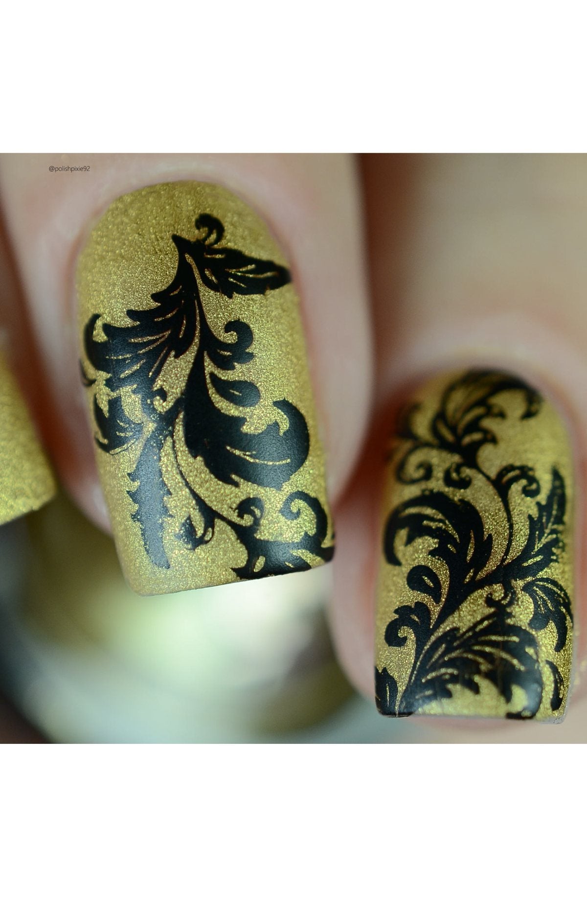 Damask & Baroque - Uber Chic Stamping Plate Secondary image