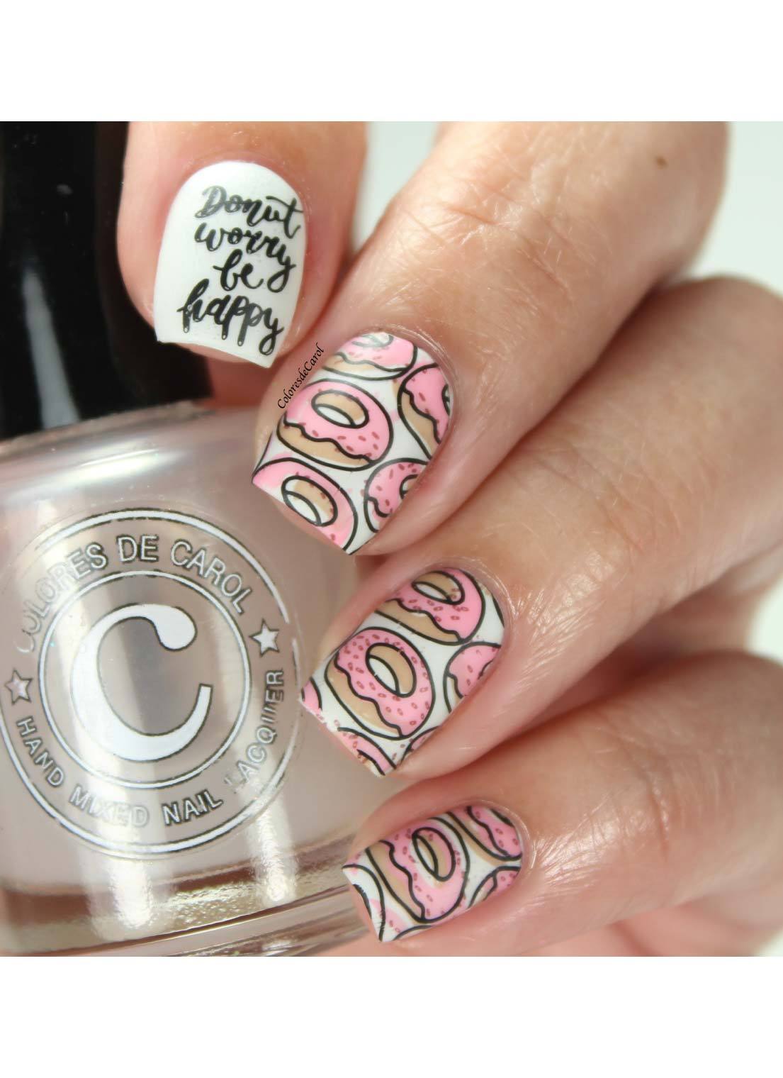 Donut Worry - Uber Chic Mini Stamping Plate