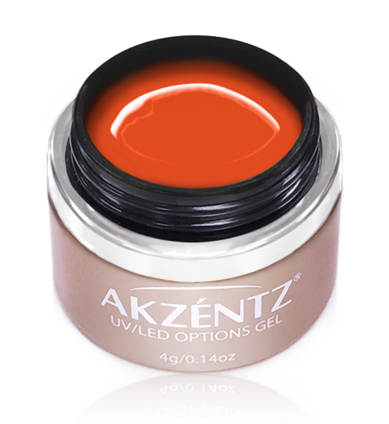 Electric Orange - Akzentz Options UV/LED - LuvNailz