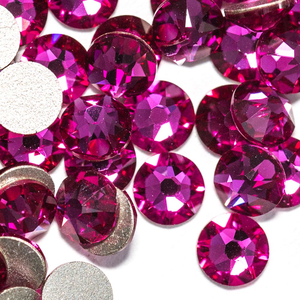 Pave Pack of Crystals - Swarovski® & Preciosa - Fuchsia Main image
