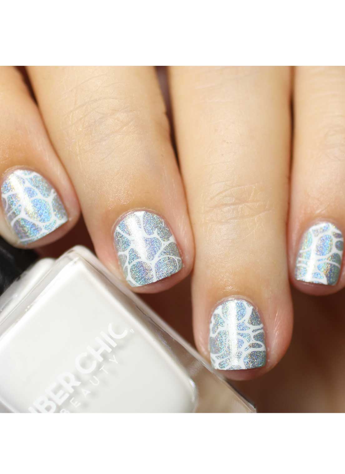 Fluid Movement - Liquid Textures - Uber Chic Mini Stamping Plate