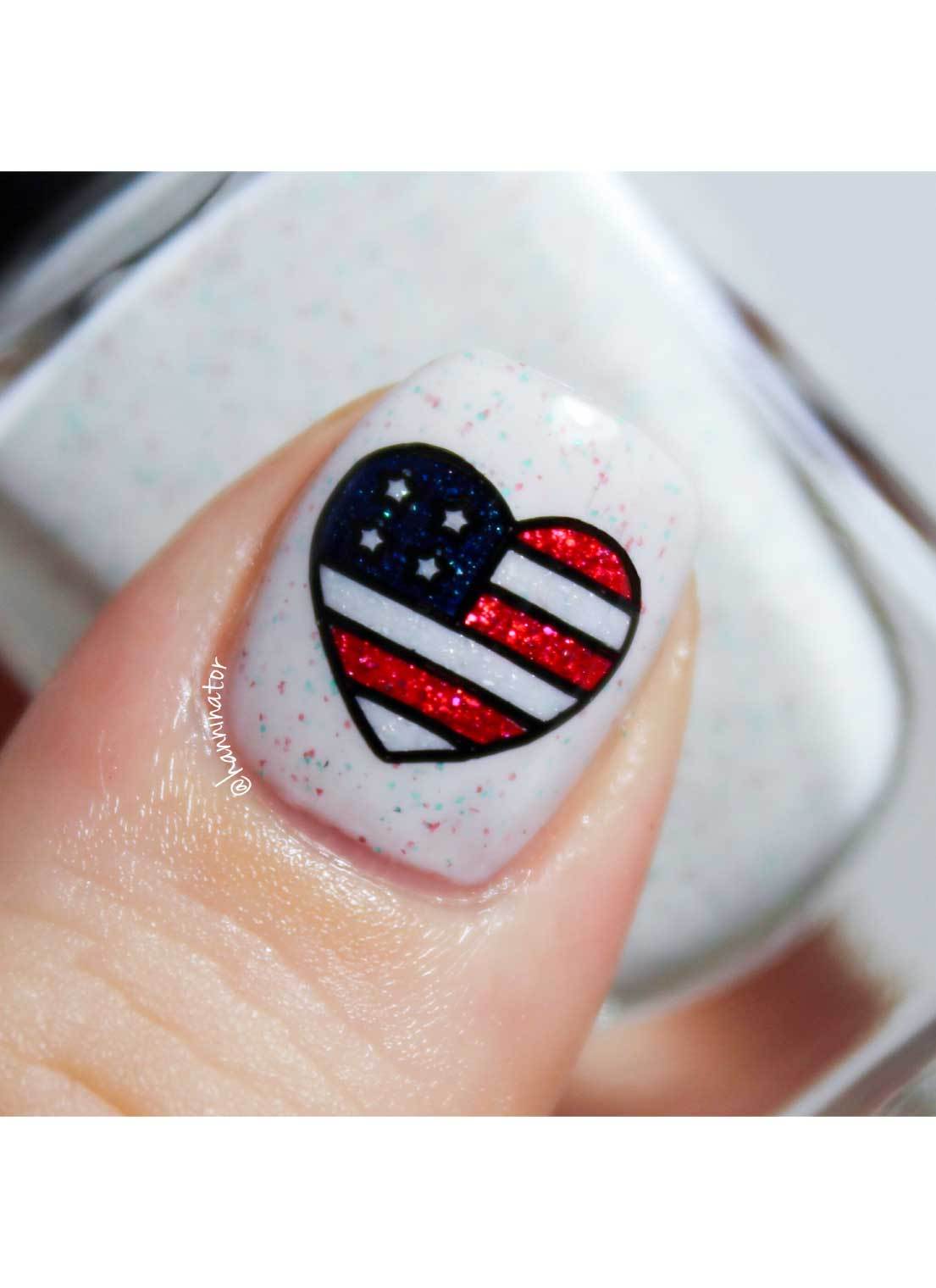 Fourth of July Kawaii - Uber Chic Mini Stamping Plate