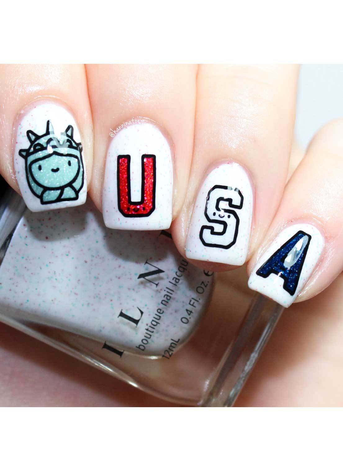Fourth of July Kawaii - Uber Chic Mini Stamping Plate Secondary image
