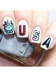 Fourth of July Kawaii - Uber Chic Mini Stamping Plate