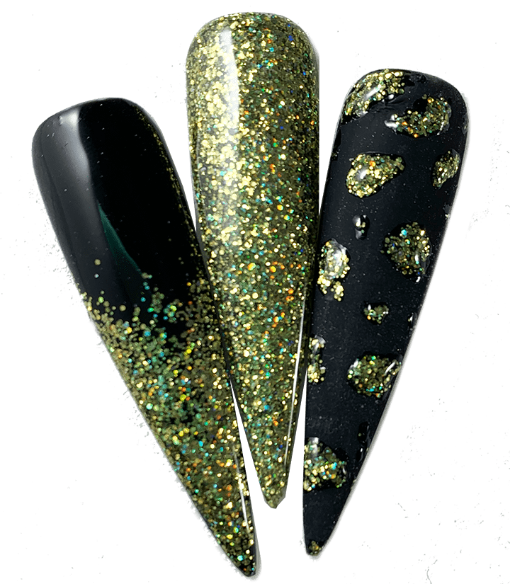 Glitter Bomb!  #2 Green-Gold Main image