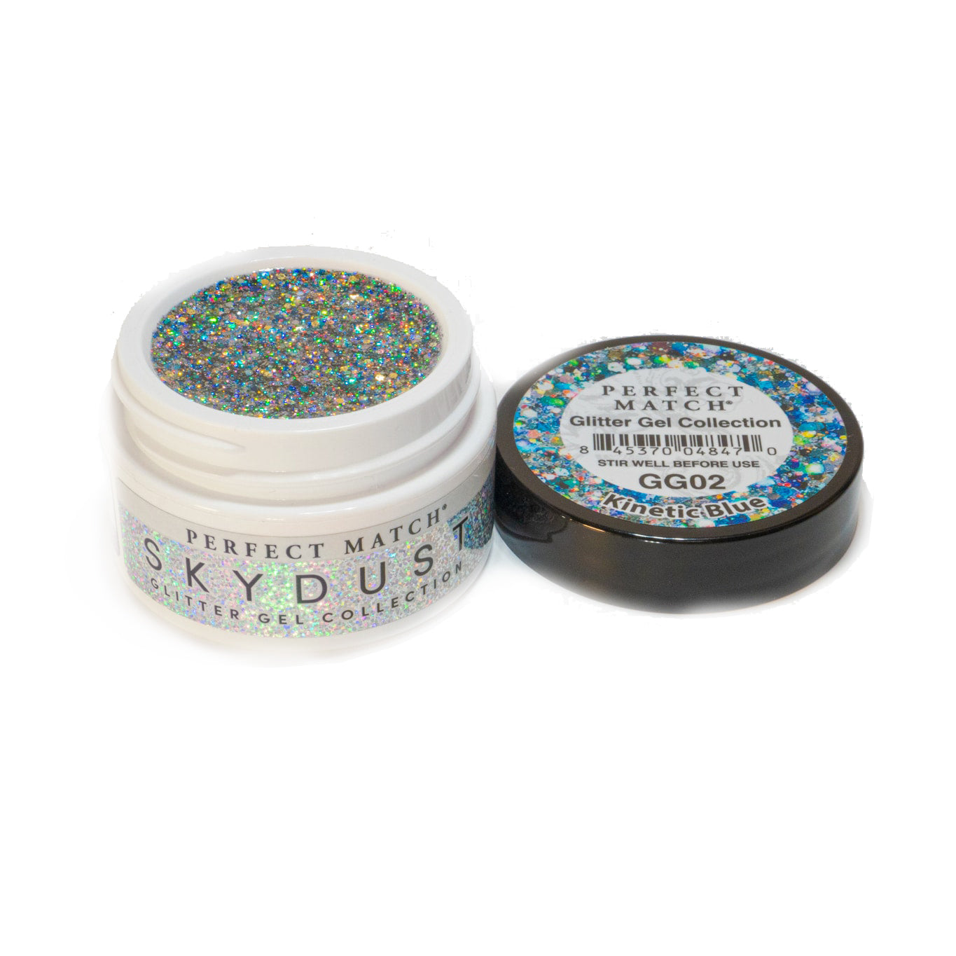 Kinetic Blue - Sky Dust Glitter Gel #GG02 Secondary image
