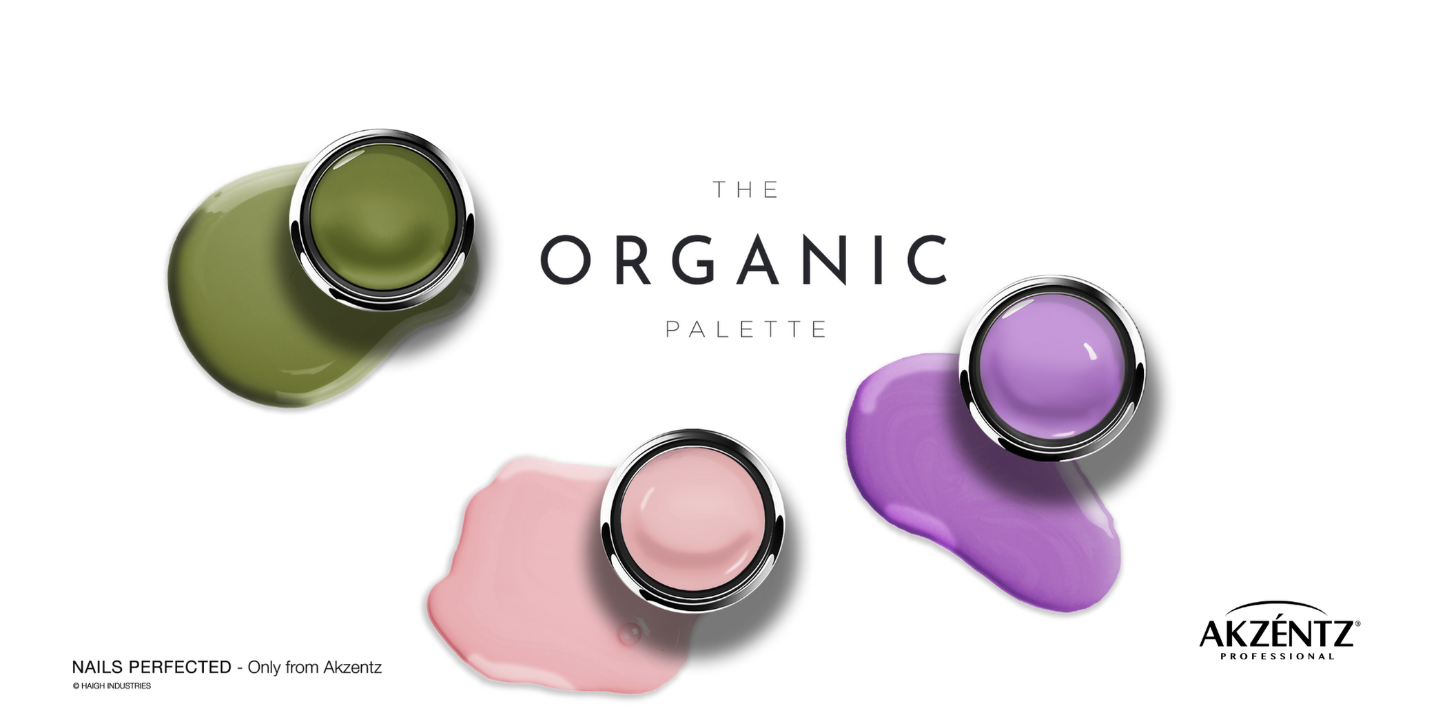 Organic Gel Paint Collection - FULL SIZE JAR Set  - Akzentz Gel Play UV/LED Secondary image