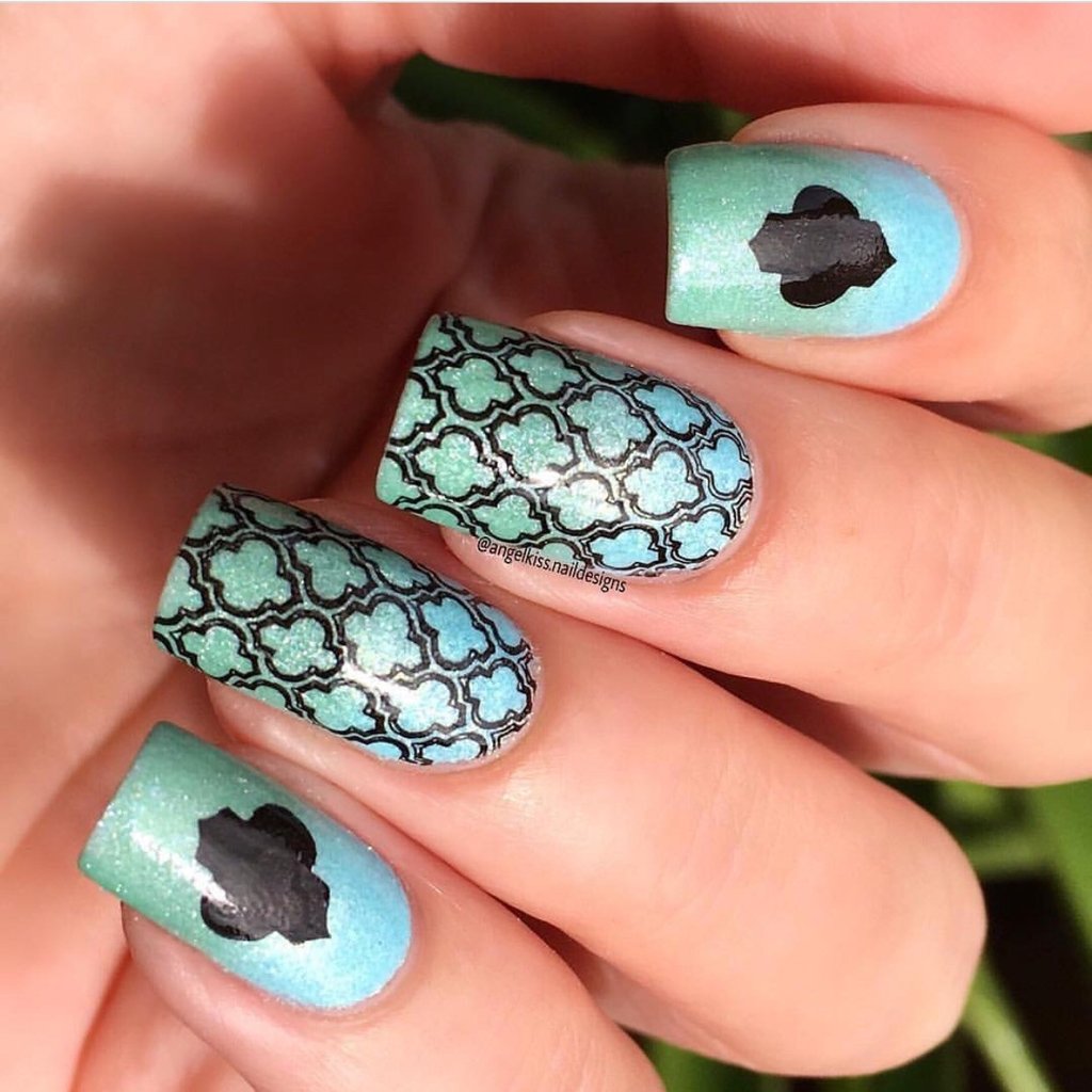 Geo-Licious (CjS-28) - Clear Jelly Stamping Plate