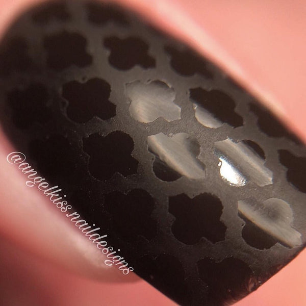 Geo-Licious (CjS-28) - Clear Jelly Stamping Plate