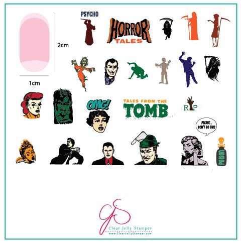 Tales from the Tomb (CjSH-45) - CJS Medium Stamping Plate