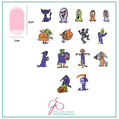 Spooky Tunes (CjSH-46) - CJS Medium Stamping Plate