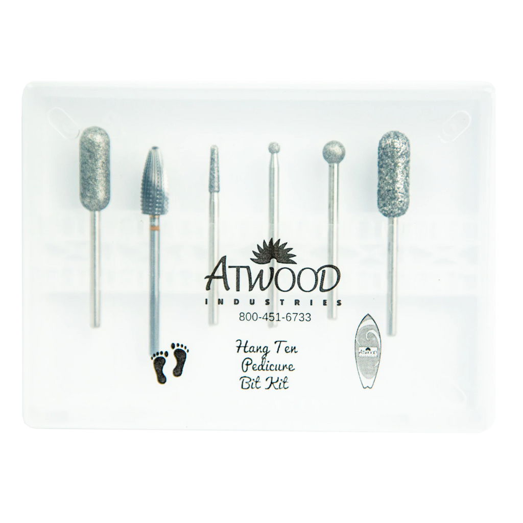 Hang 10 Pedicure Bit Set