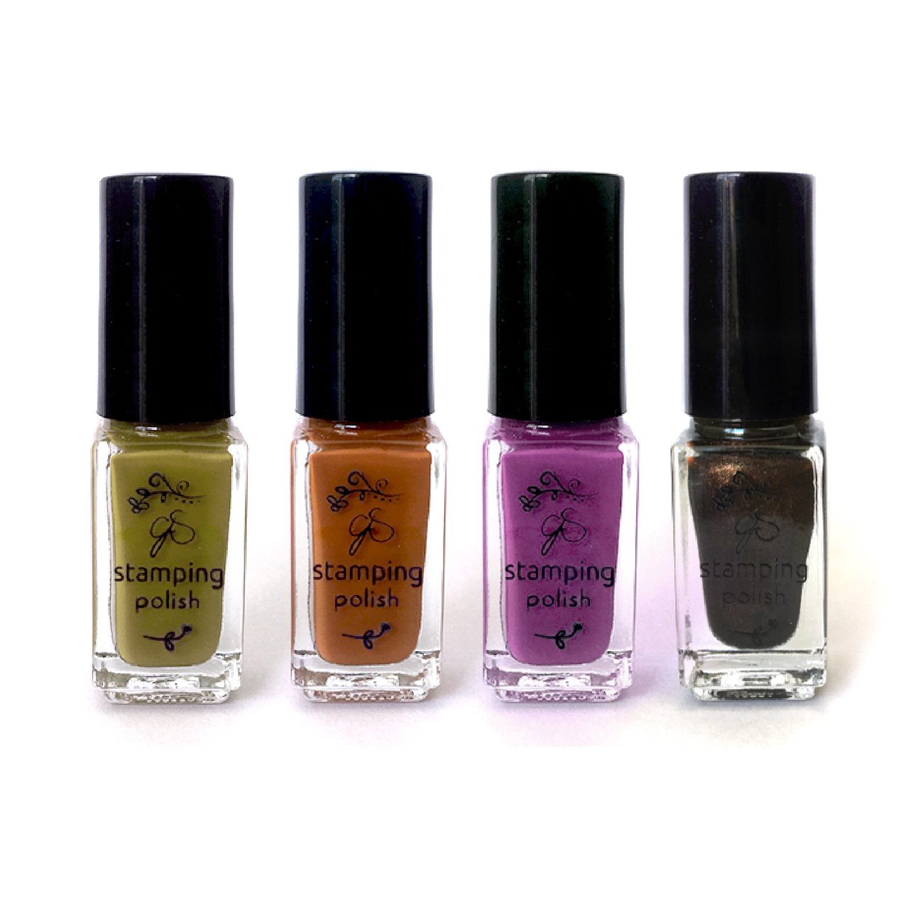 Halloween / Harvest Stamping Polish Kit (4 Colors) Secondary image
