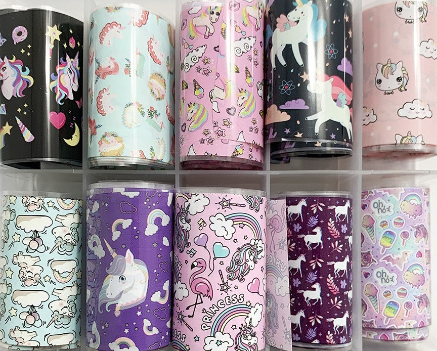 Unicorns Foil Set - I Believe! - 10pc Secondary image