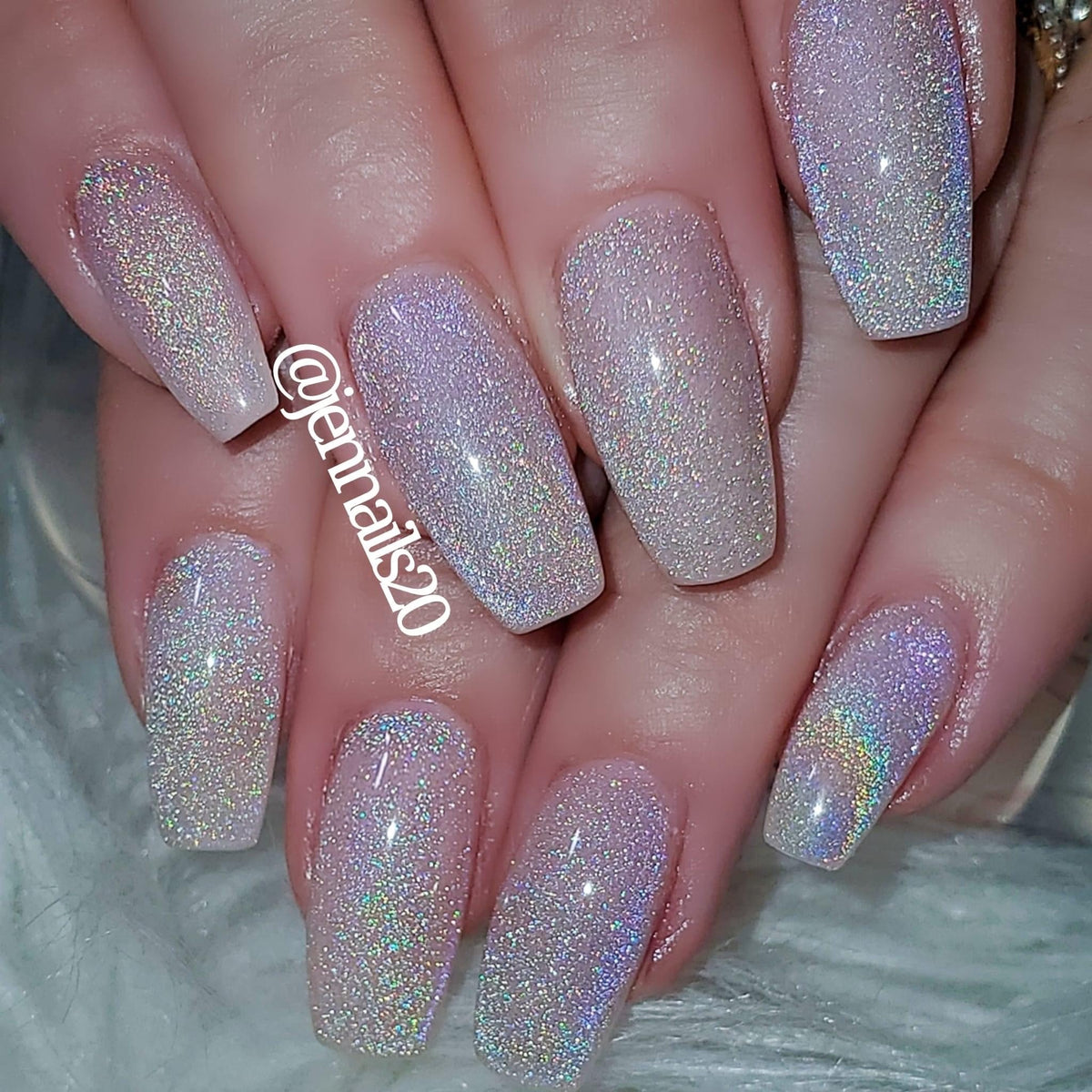 Holo Cat Eye Gel Polish