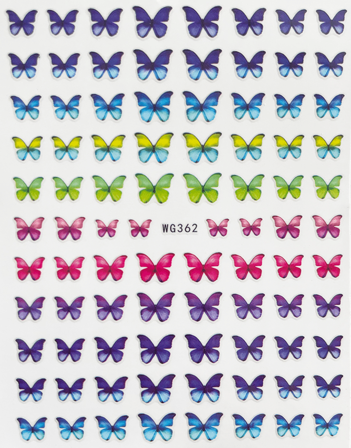 Pasties - Rainbow Butterflies # 362 Main image