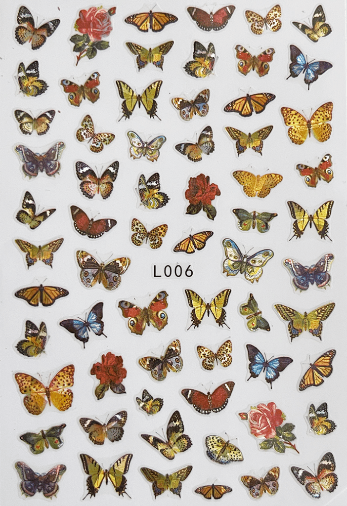 Pasties - Butterflies Holo # L 006 Main image