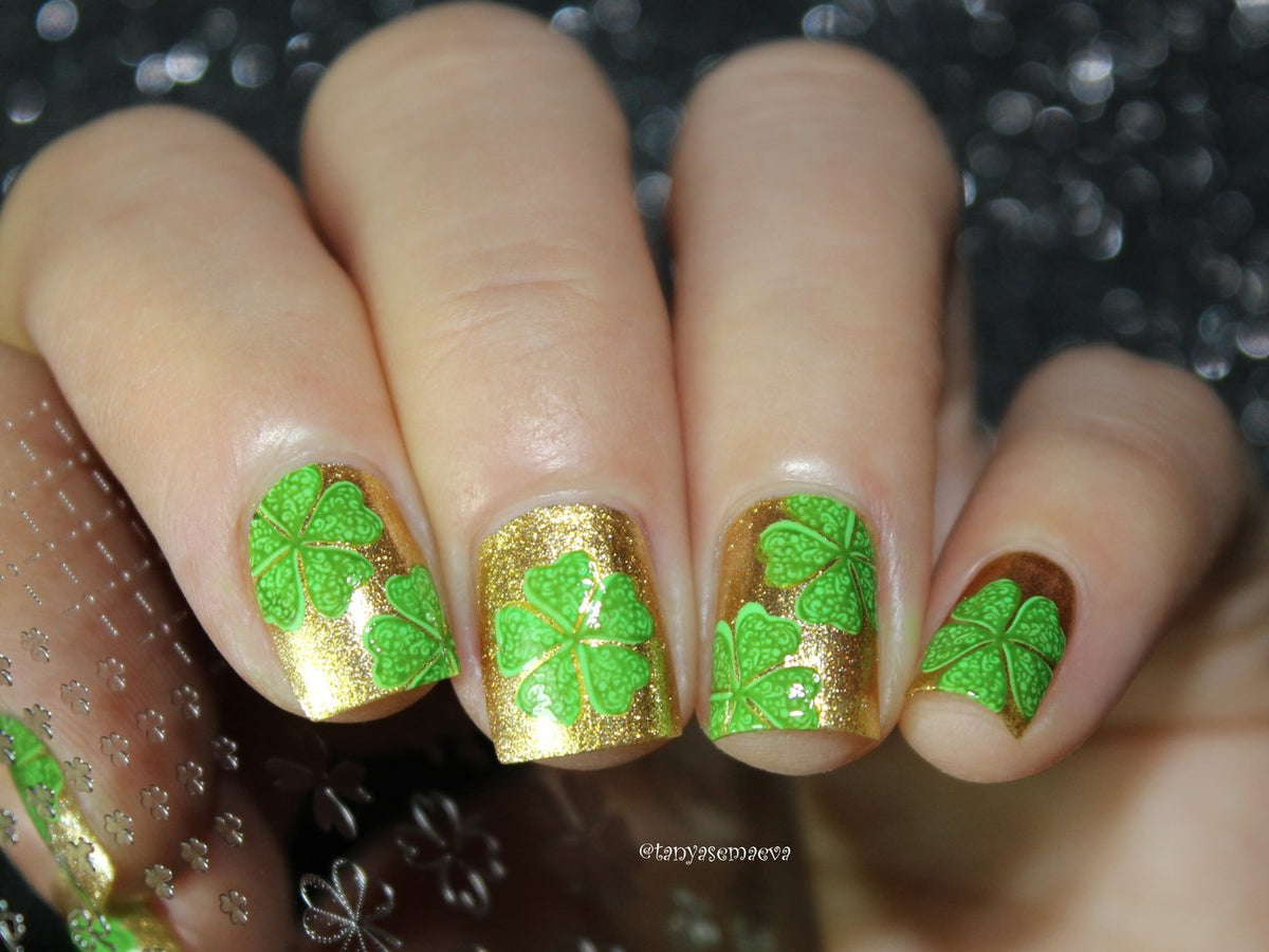 Feeling Lucky? (CjSH-50)  - CJS Medium Stamping Plate