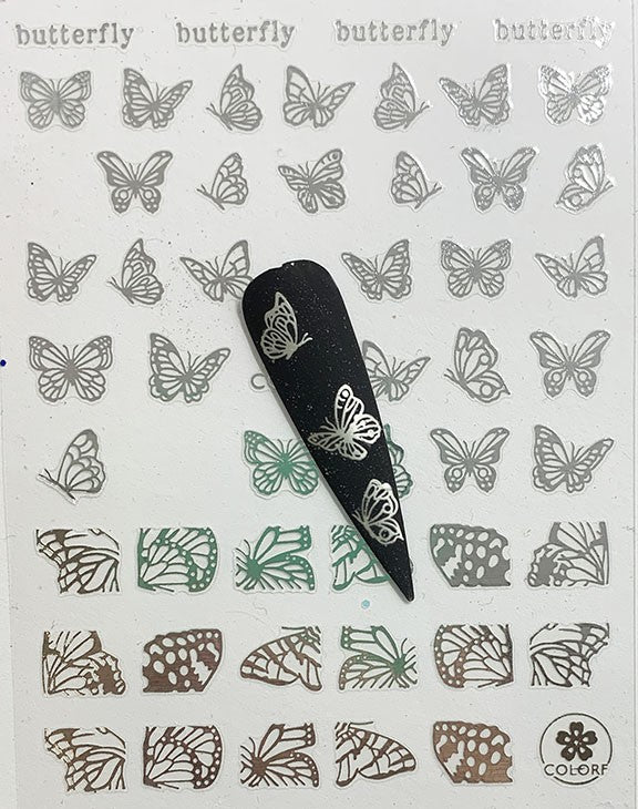 Pasties - Butterflies - 4 Color Choices Secondary image