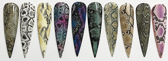 Snakeskin Designs Foil Set - 10pc