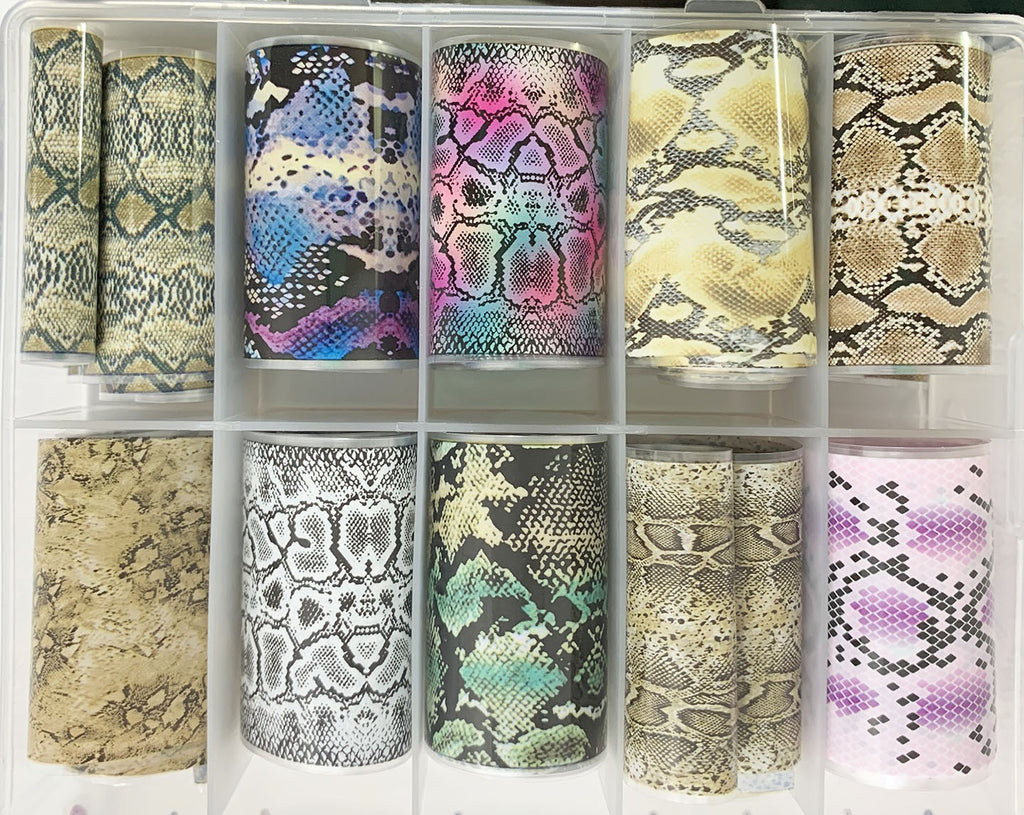 Snakeskin Designs Foil Set - 10pc