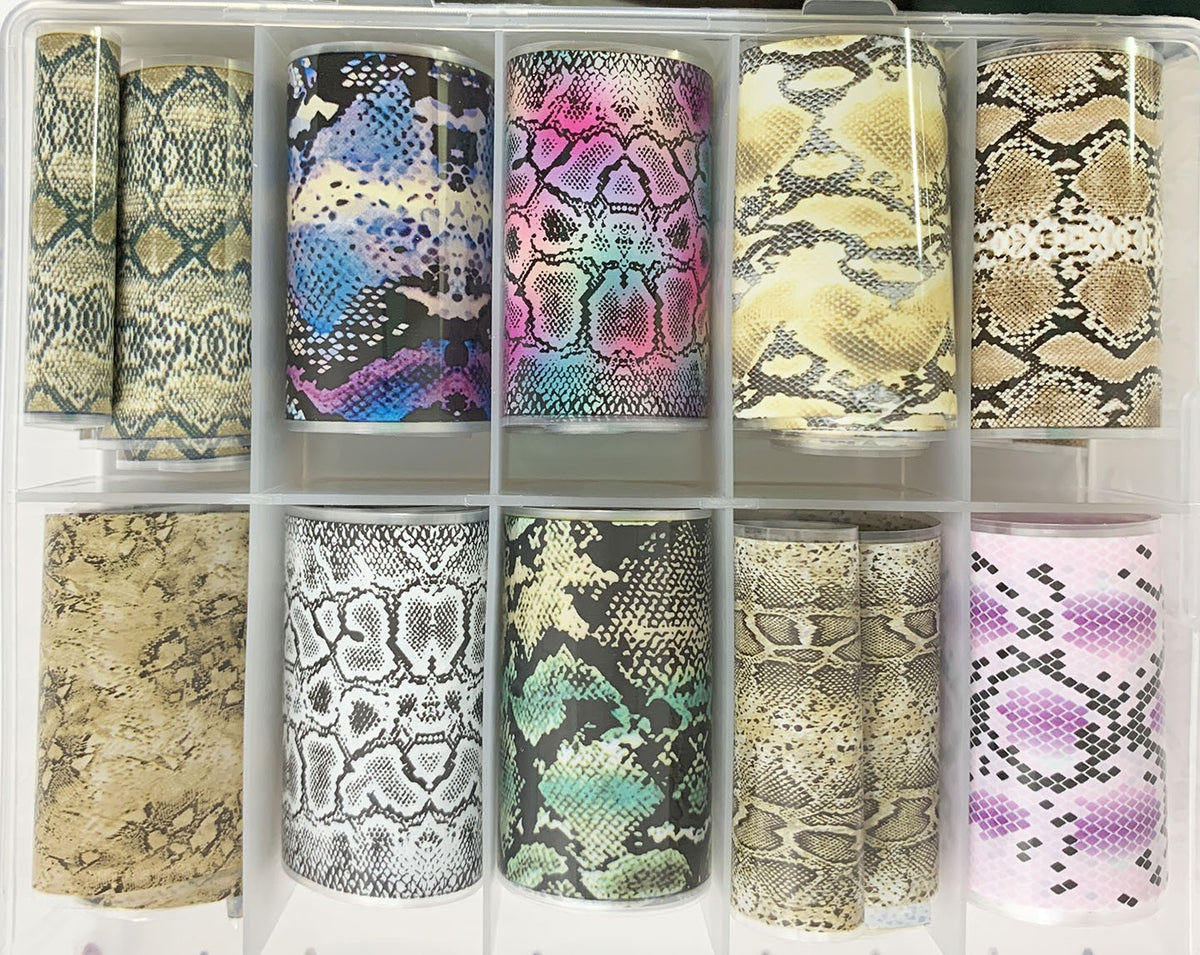 Snakeskin Designs Foil Set - 10pc