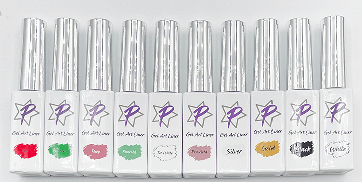 10 Piece HOLIDAY Colors Gel Art Liner Box Set Main image