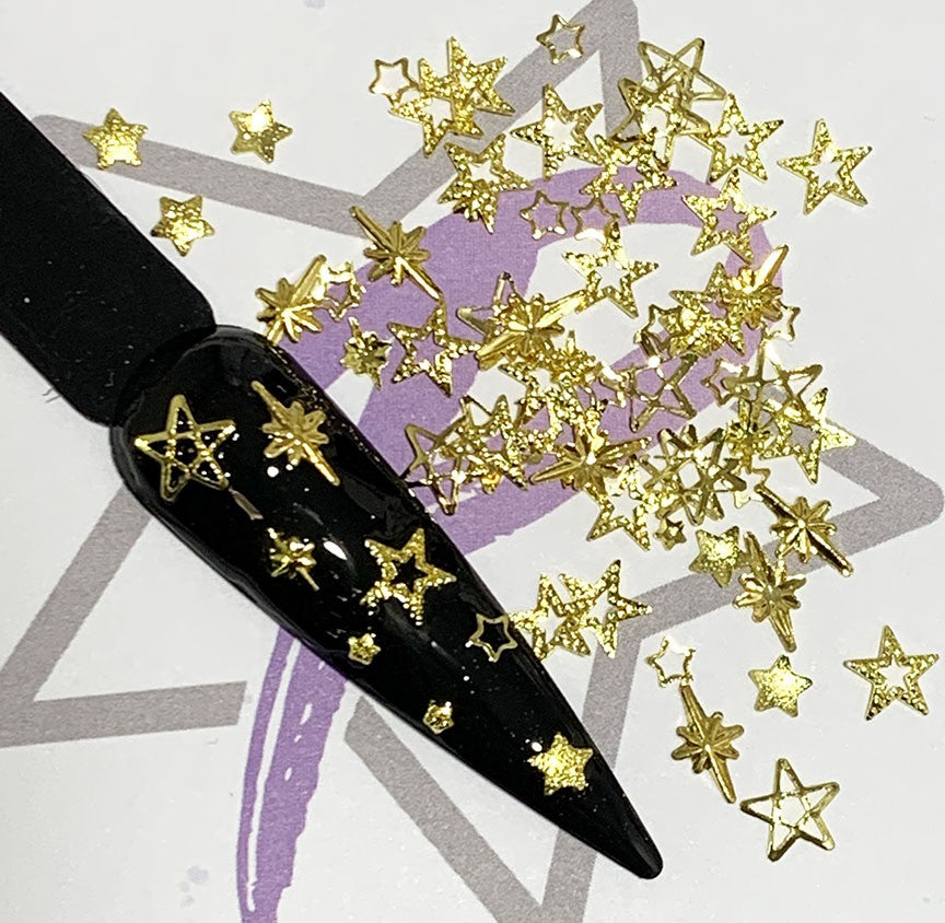 Star Mix Up GOLD Embellishments Main image