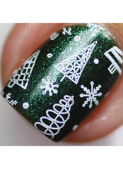 It's Beginning To Look A Lot Like Christmas / Christmas 6 - Uber Chic Stamping Plate