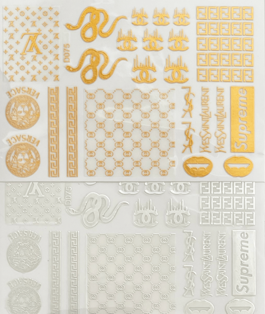 Pasties - Logo Snake & CC Gold & Silver Main image
