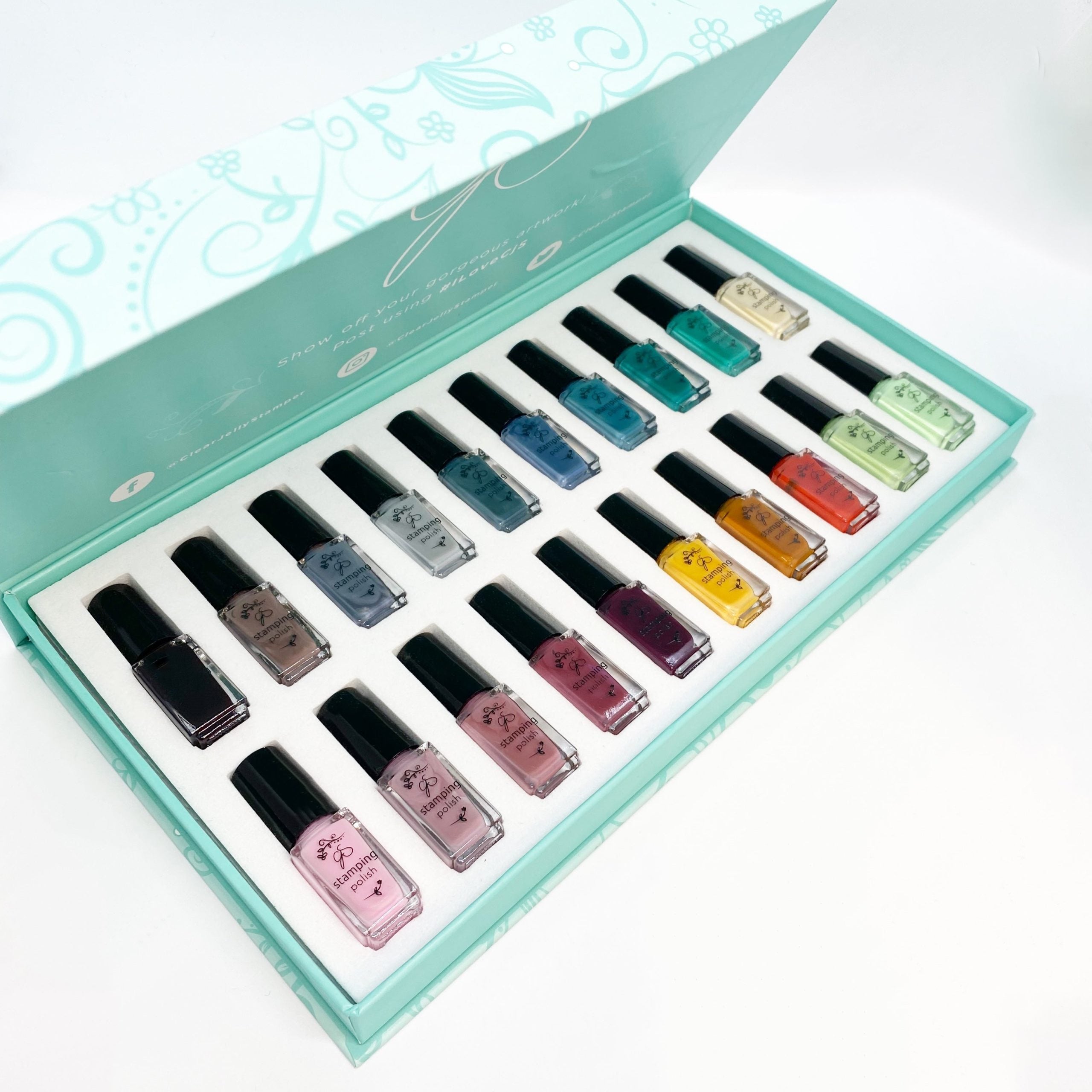 Layering (Part 2) Stamping Polish Kit - 20 colors