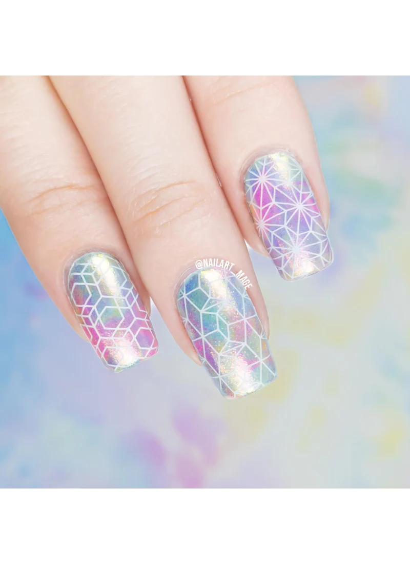 Luxe In Lines -  Uber Chic Stamping Plate