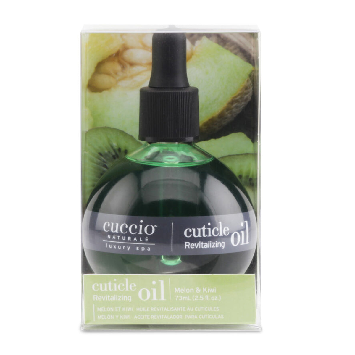 Kiwi & Melon Revitalizing Cuticle Oil - 2.5oz with Dropper Secondary image