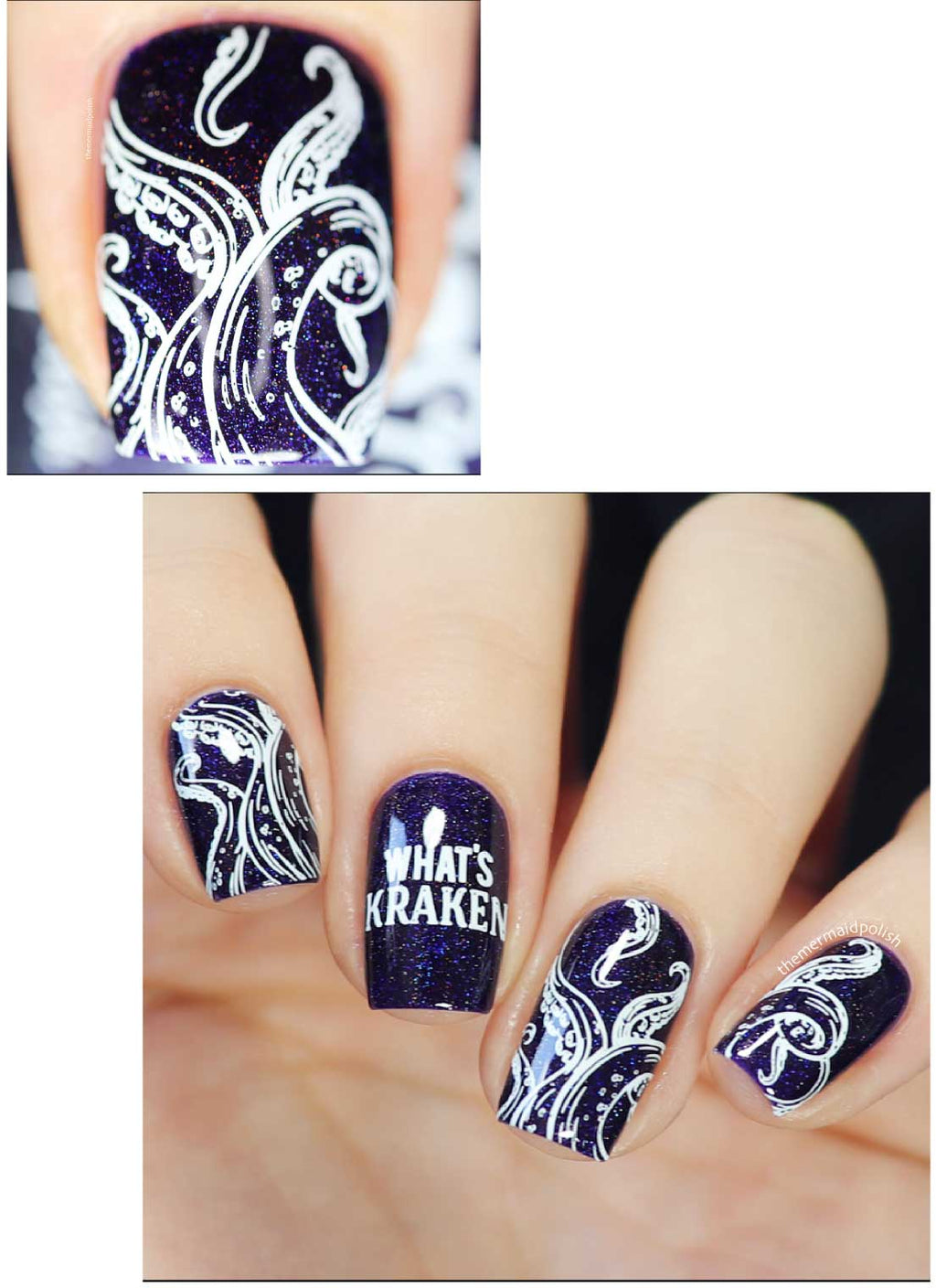 Mermaid Life 2 - Uber Chic Stamping Plate