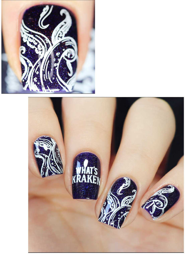 Mermaid Life 2 - Uber Chic Stamping Plate
