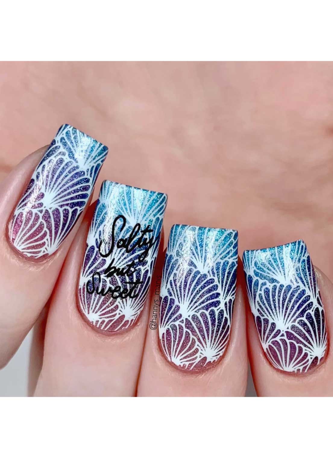 Mermaid Life 2 - Uber Chic Stamping Plate
