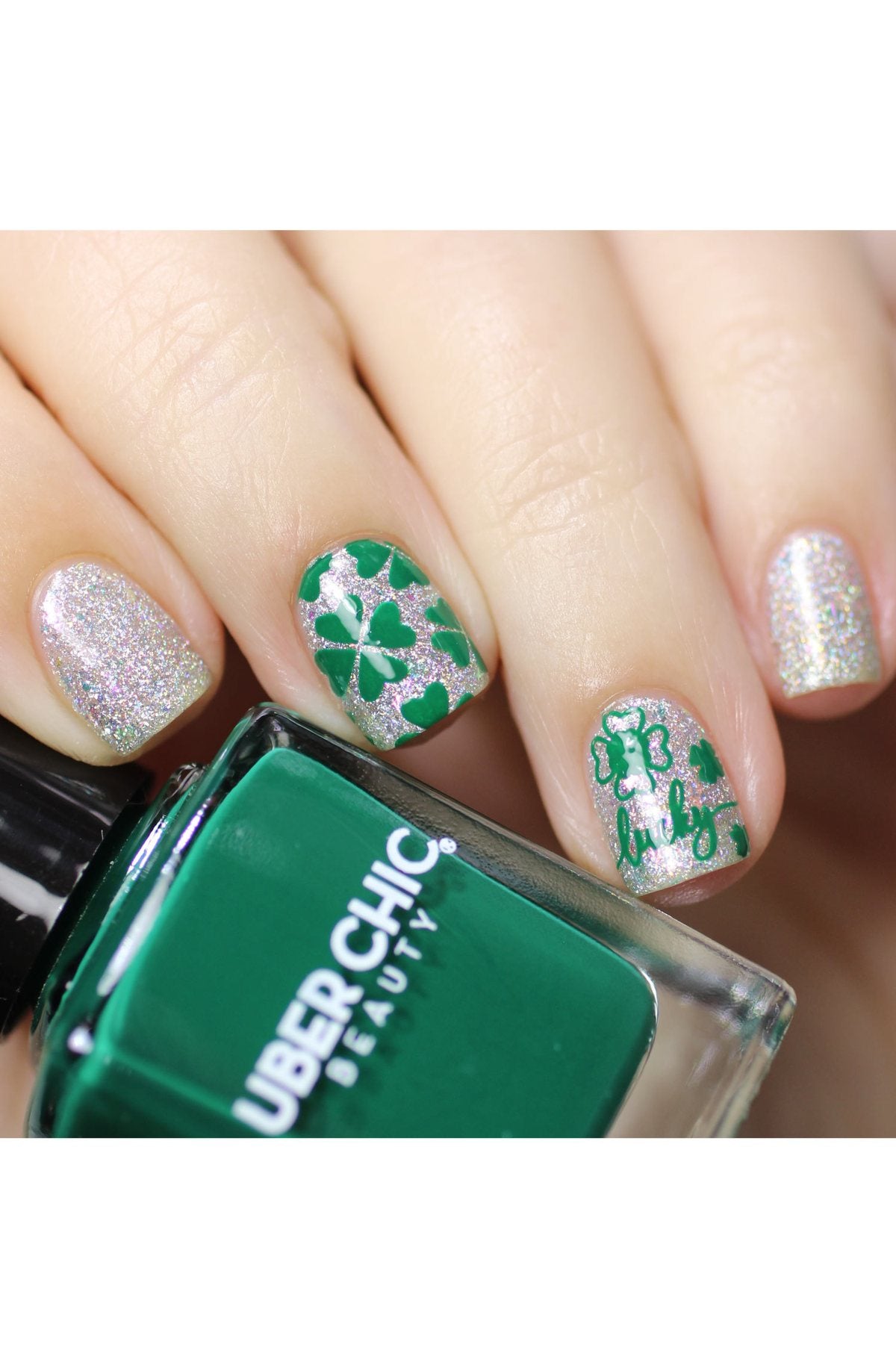 St Patrick's Day 3 - Uber Chic Mini Stamping Plate