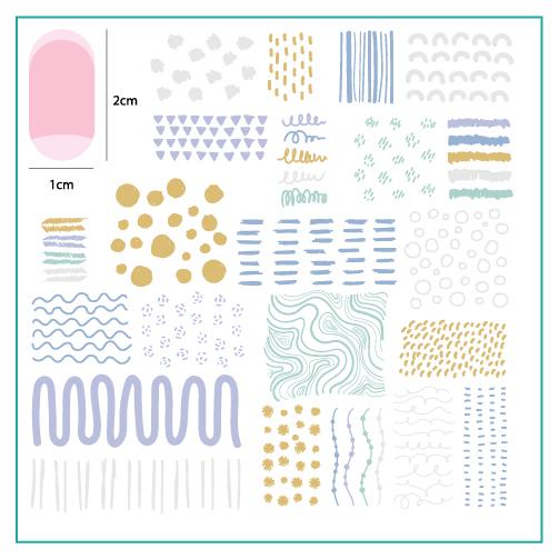 My Main Squiggle (CjS-146) - CJS Medium Stamping Plate Main image