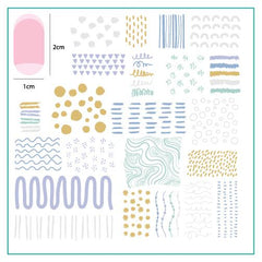 My Main Squiggle (CjS-146) - CJS Medium Stamping Plate