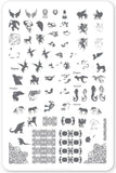 Mythical Creatures (CjS-107)   - Clear Jelly Stamping Plate