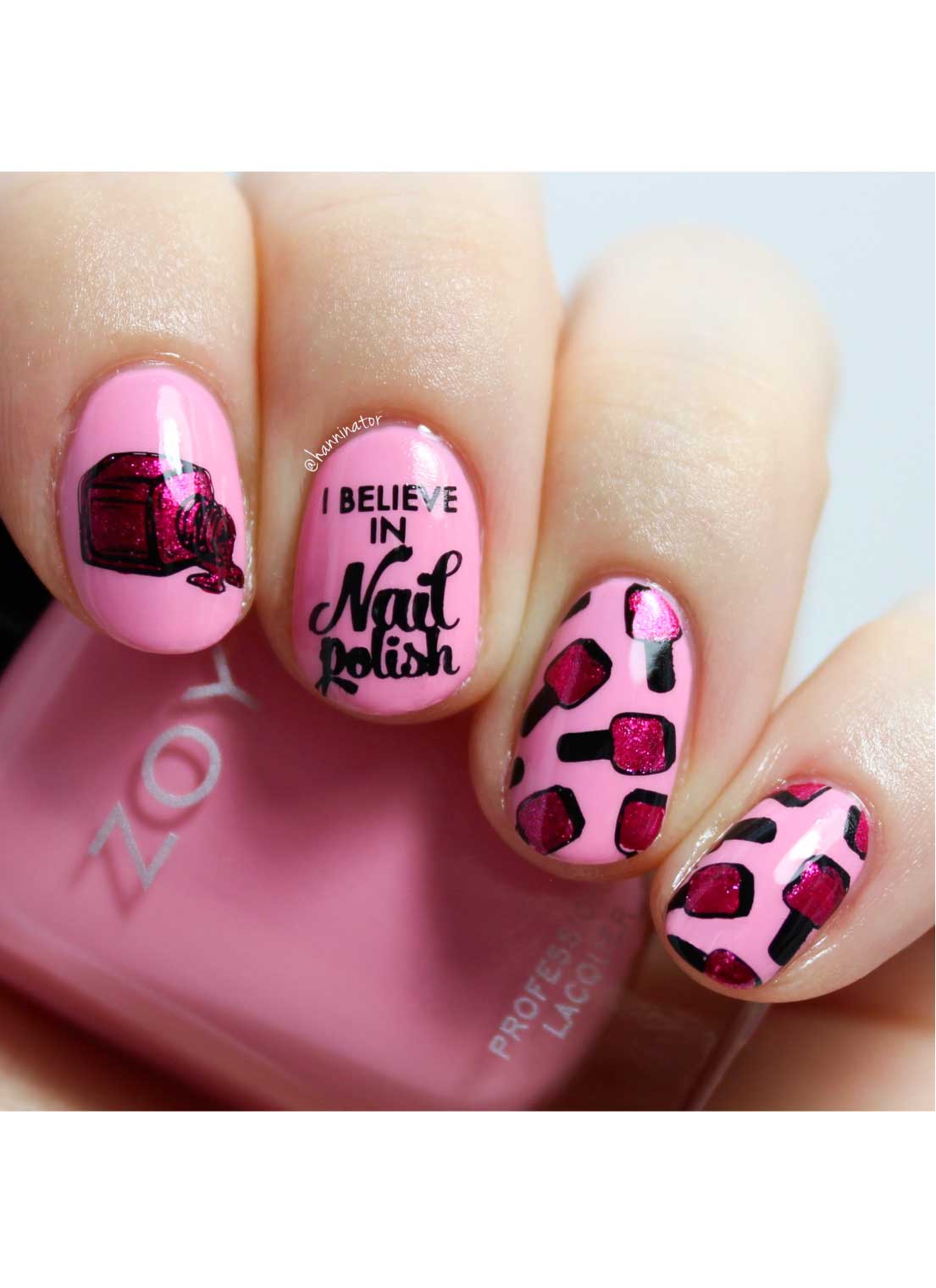 Nail Polish is LIFE! - Uber Chic Stamping Plate