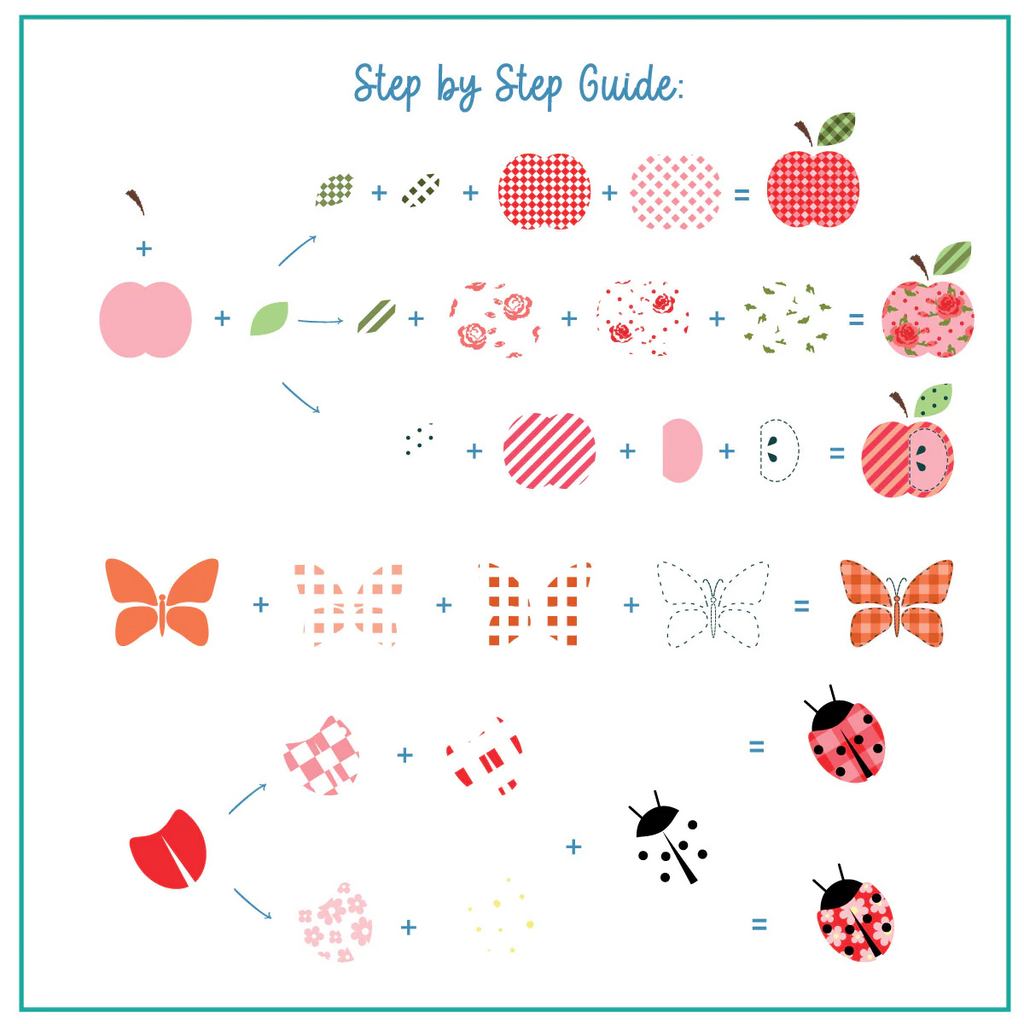 Patterned Spring ONE (CjS-285)  Steel Nail Art Stamping Plate