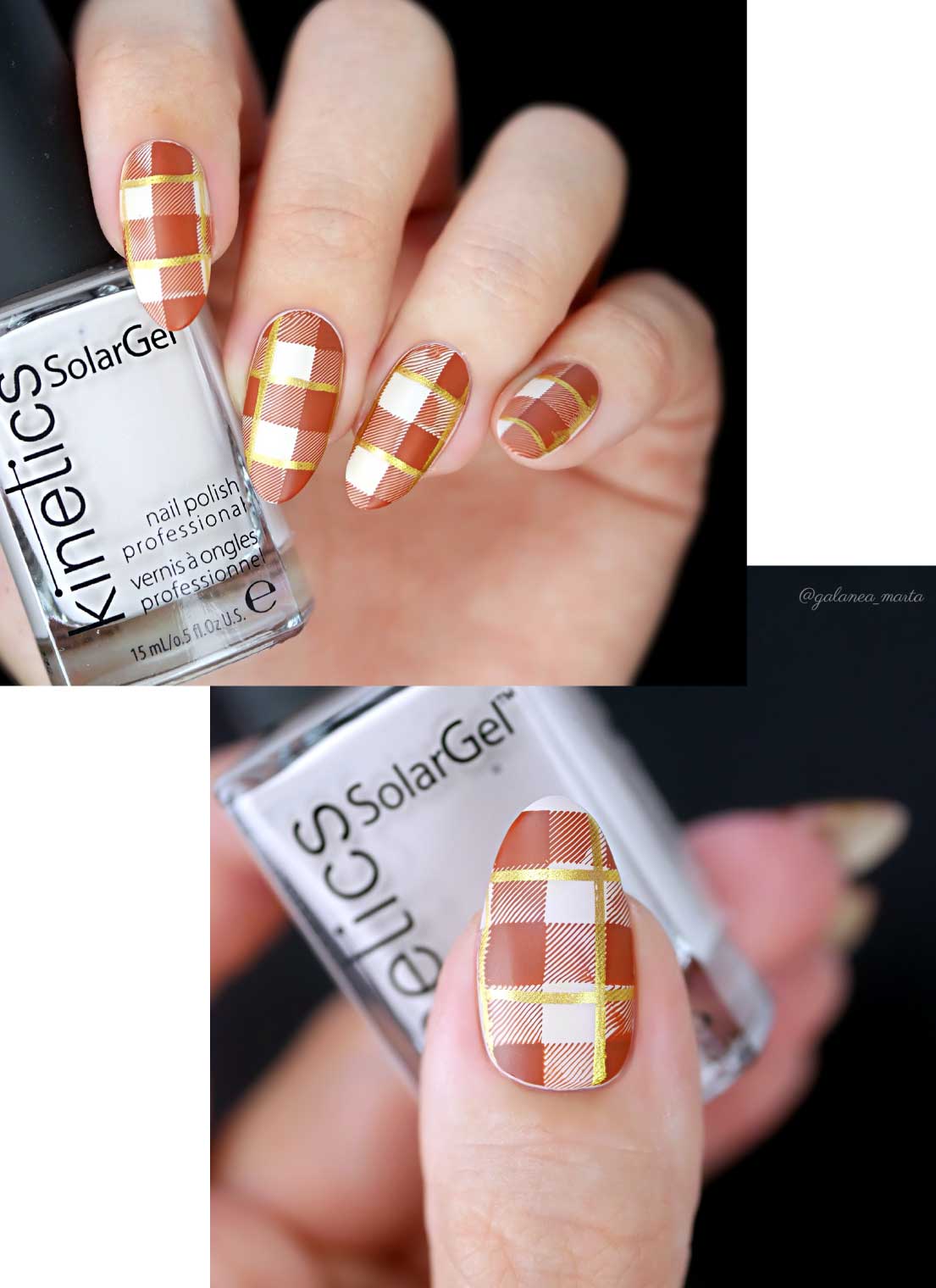 Pretty In Plaid 3 - Uber Chic Stamping Plate