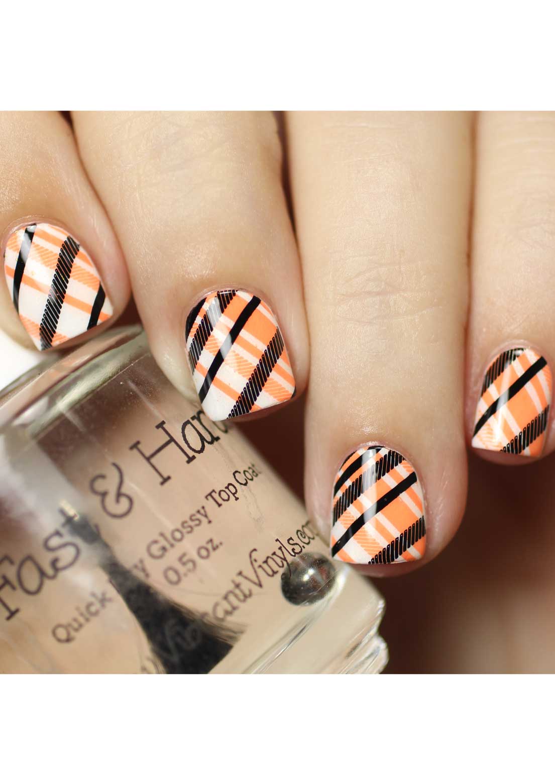 Pretty In Plaid 3 - Uber Chic Stamping Plate