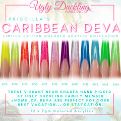 Caribbean Diva Collection Colored Acrylic Kit