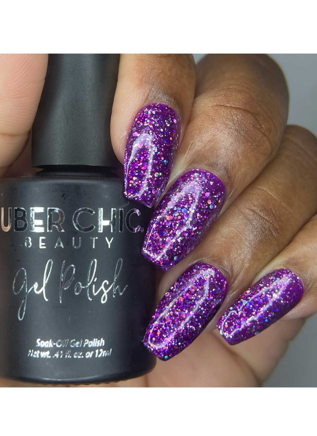 I Put A Spell On You - Glitter Gel Polish - Uber Chic 12ml