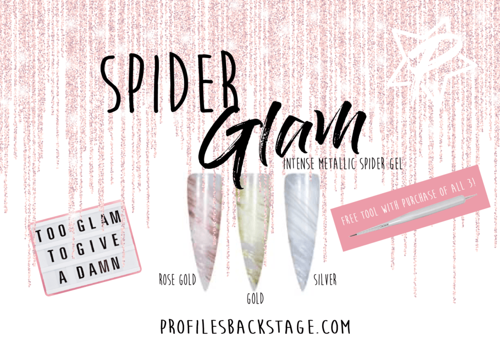 Metals GLAM Metallic Spider Gel Set Main image