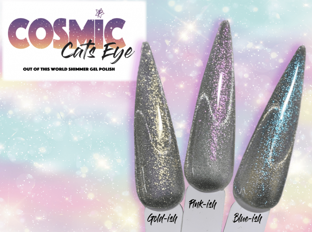 Cosmic Cats Eye Gel Polish - 3 Colors