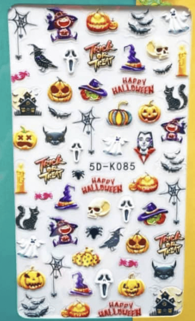 5D Textured Pasties - Halloween K085 Main image